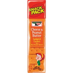 Item 970605, Keebler Cheese &amp; Peanut Butter crackers snack pack.