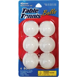 Item 970757, Regulation size, recreational quality table tennis balls.