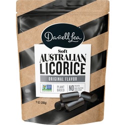 Item 971322, Soft and chewy Australian style liquorice.