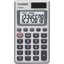 Item 971577, 8-digit pocket-sized calculator.