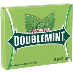 Item 972274, Plenty pack of Doublemint, refreshing spearmint flavor chewing gum.