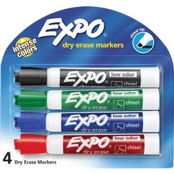 Item 973165, Dry erase markers that mark vividly with a consistent, smooth line that 