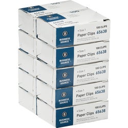 Item 973793, Smooth paper clips. Ideal for organizing papers and documents.