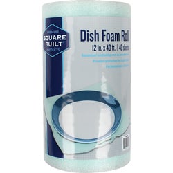 Item 990043, Square Built dish foam roll helps prevent movement during moving or 