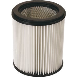 Item 992917, Cartridge filter for MI-T-M Industrial wet/dry vacuum.